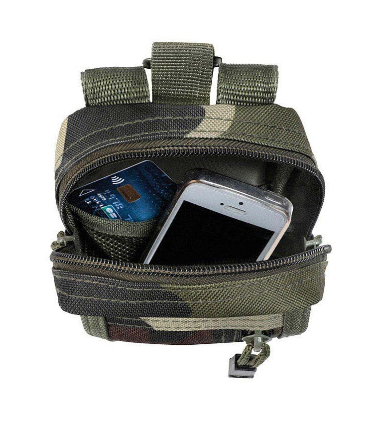 Poche molle multi compartiments ripstop 