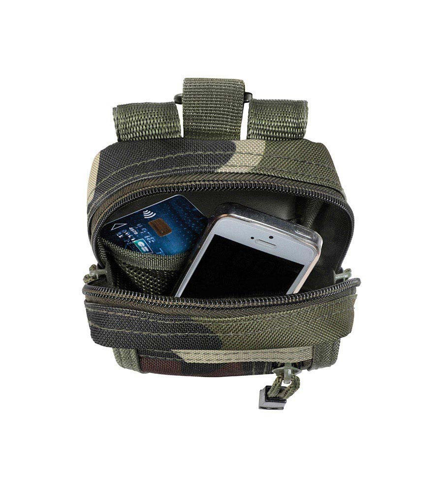 Poche molle multi compartiments ripstop 