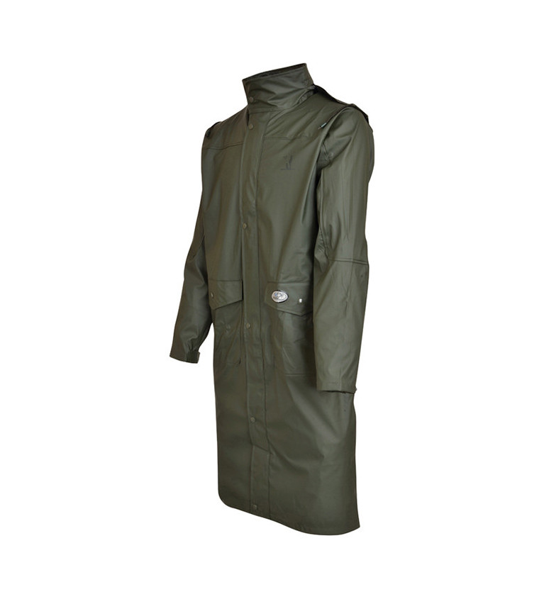 Manteau long impersoft avec carnier 