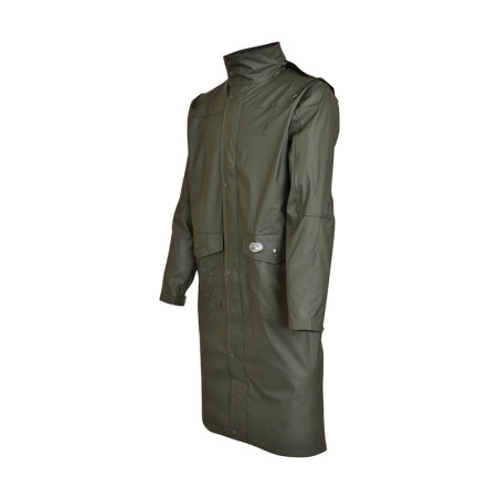 Manteau long impersoft avec carnier 