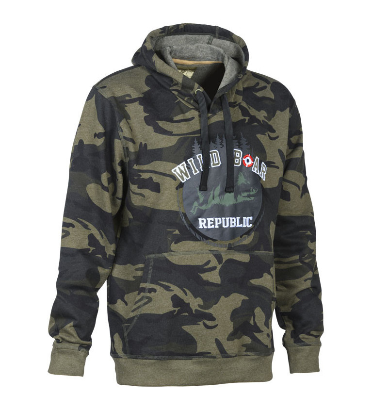 Sweatshirt a capuche wild boar republic  