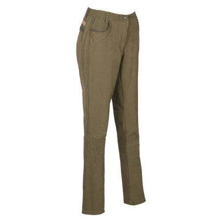 Pantalon hyperstrech savane femme  