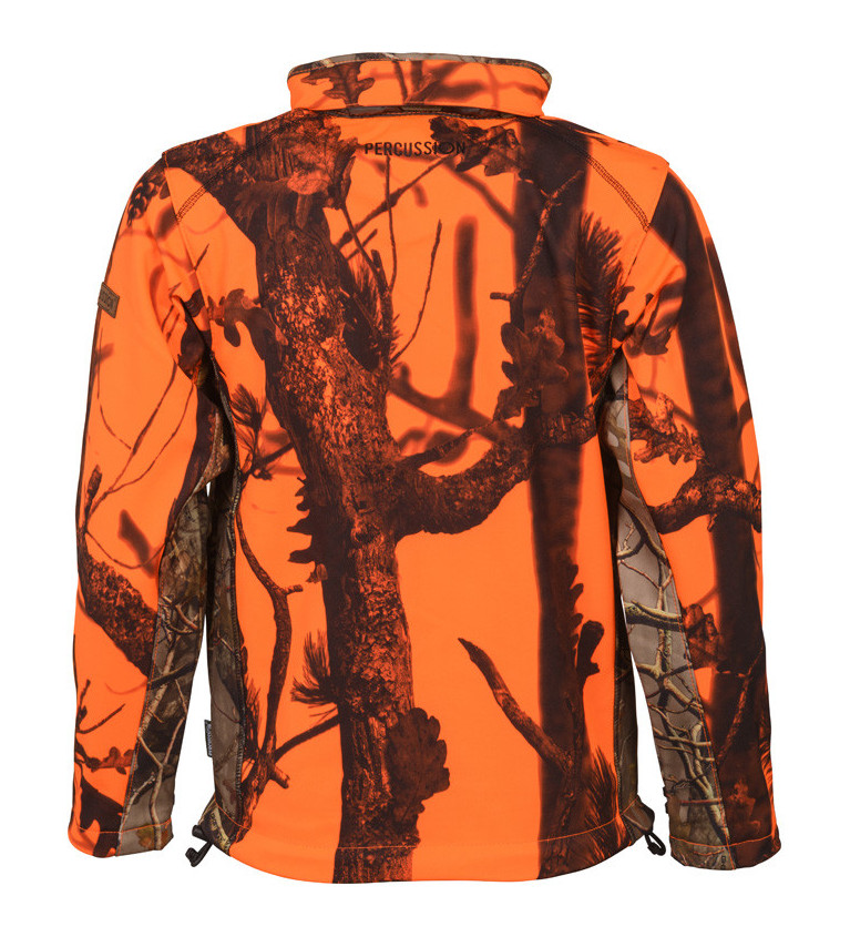 Blouson chasse softshell ghostcamo enfant  