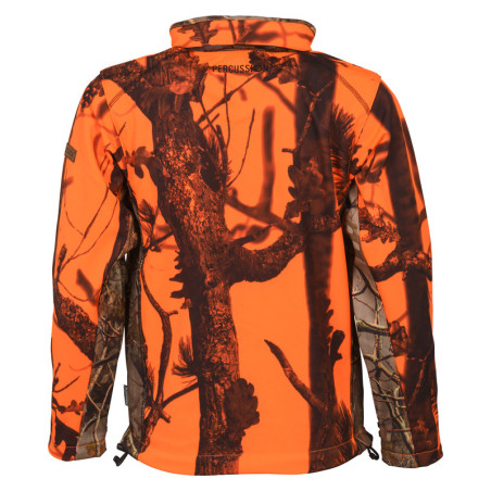 Blouson chasse softshell ghostcamo enfant  