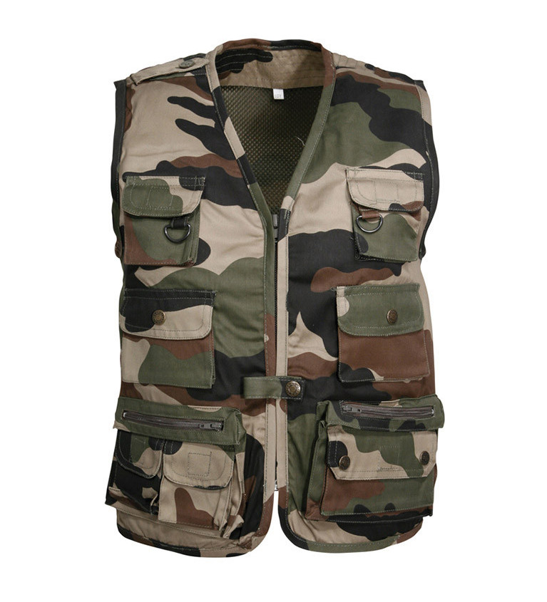 Gilet reporter enfant camo 