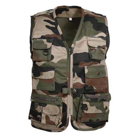 Gilet reporter enfant camo 