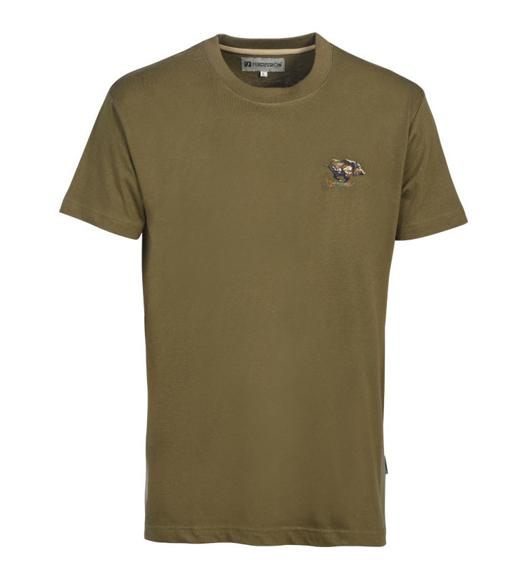 T-shirt brode chasse  