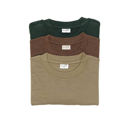 Pack de 3 t-shirts unis 