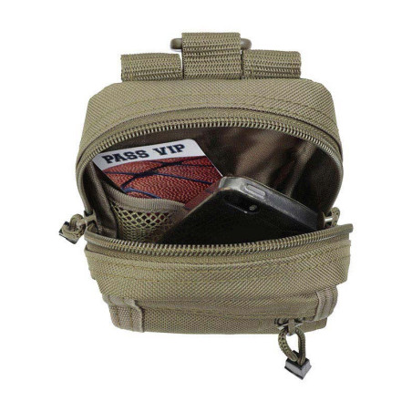 Poche molle multi compartiments ripstop 