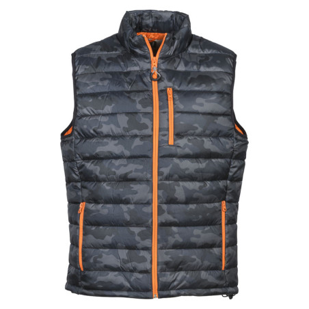 Gilet matelasse camo trek  