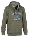 Sweatshirt avec zip a capuche wild boar republic  