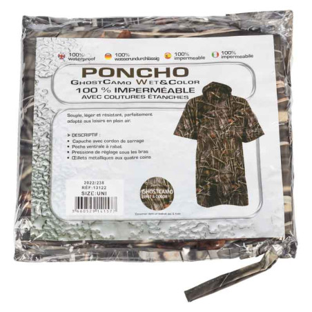 Poncho ghoscamo wet 